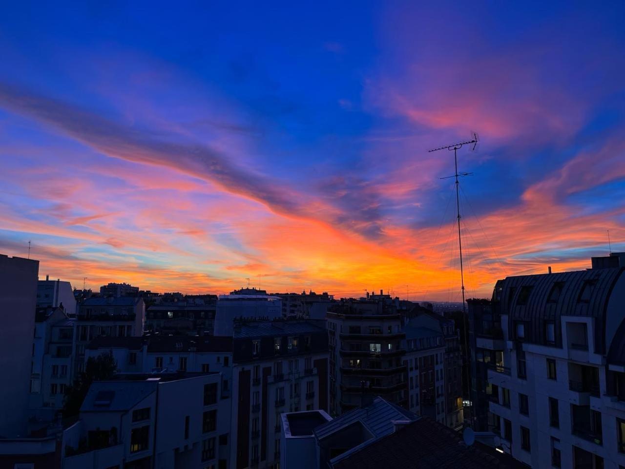 Ferienwohnung Paris Buttes Chaumont - Free Parking Exterior foto